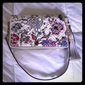 Tory Burch Fleming Floral Crossbody
